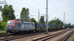 PKPC EU46-501/193-501 mit Leerzug PKW-Transportwagen am 19.05.16 Berlin-Springpfuhl.
