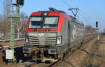 PKP EU46-503/193-503 am 13.02.17 Durchfahrt Bf.