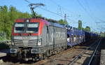 PKP Cargo mit EU46-506/193-506 und PKW-Transportzug am 01.06.17 Bf.