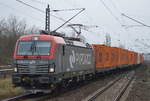 Seit längerem endlich mal wieder eine von den erst in diesem Jahr ausgelieferten Siemens Vectron an die PKP Cargo, diesmal EU46-513/193-513 NVR-Number: 91 51 5370 025-6 PL-PKPC]  mit einem