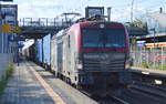 PKP Cargo mit EU46-503/193-503 mit Containerzug am 15.05.17 Bf.