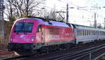 EC 55 nach Gdynia Glowna mit PKP IC 5 370 007 am 27.02.17 Berlin-Hirschgarten.