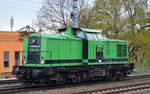 V 100-BUG-02 (202 501-3) am 18.04.17 Berlin-Grünau.