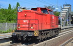 WFL Lok 16/202 453-7 [NVR-Nummer: 92 80 1203 217-5 D-WFL] am 10.05.16 Berlin Hohenschönhausen.