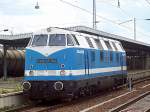 DIE SLG V 180-SP-020 (ex DR 228 203, Bj.1966) am 29.06.07 im Bhf.