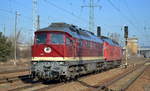 LEG 232 673-4 mit LEG 132 109-0(232 109-9) am Haken am 14.02.17 Bf.