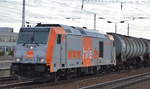 hvle 246 010-3 mit Kesselwagenzug (Ethanol) am 16.03.17 Bf.