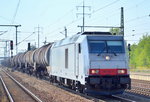 hvle 285 102-0 mit Kesselwagenzug (Ethanol) am 12.09.16 Bf.