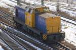Noch mal in Gegenrichtung RBB V 142 (293 900-7) am 26.03.13 Berlin-Putlitzbr�cke.