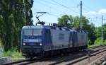 RBH 103/143 041-2 + 101/143 874-6 Richtung Bernau am 12.06.14 Berlin-Karow.