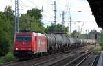 HGK 2052/185 584-0 mit Kesselwagenzug bRichtung Bernau, 04.06.13 Berlin-Karow.