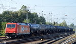 HGK/RHC 2053/185 585-7 mit Kesselwagenzug am 08.09.16 Berlin-Springpfuhl.