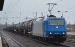 CFL Cargo mit 185 520-4 mit Kesselwagenzug am 29.03.17 Bf.