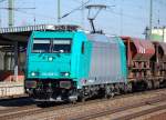 DB SCHENKER Rail Leasinglok 185 609-5 (91 80 6185 609-5 D-RBSAF) am 08.03.11 im Bhf.
