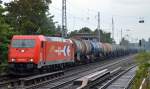 RHC 2061/185 603-8 mit Kesselwagenzug Richtung Schwedt am 19.09.14 Berlin-Karow.
