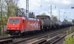 HGK/RHC 2061/185 603-8 mit Kesselwagenzug am 22.04.15 Berlin-Karow.