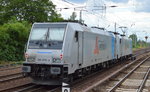 VTG Rail Logistics Deutschland GmbH Lokzug mit den Railpool-Loks E 186 145-9 [NVR-Number: 91 80 6186 145-9 D-Rpool, Bombardier Bj.2008] mit 185 676-4 [NVR-Number: 91 80 6185 676-4 D-Rpool, Bombardier