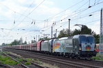 Nochmal ein Bild vom einzigen Farbtupfer der täglich für die DB Schenker Rail verkehrenden MRCE Vectron Doppeltraktionen der Erzpendelzüge, die sehr schön gelungenene X4 E- 876  28