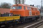Noch der nachschuss von BBL 17 (225 099-1) am 04.04.14 Berlin-Karow.