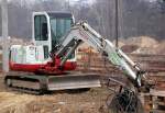 Minibagger TAKEUCHI TB145 der Fa.