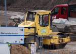 Ein Walzenzug mit Glattbandage, Typ BOMAG BW 177 DH VARIOCONTROL der Fa.
