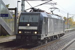 CTL mit der MRCE Lok 185 564-2 am 19.10.16 Berlin Hohenschönhausen.