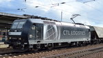 Erfreulich und zeitgemäß hat CTL ihre von MRCE angemieteten Loks wieder mit einem Firmenlogo versehen, da frage ich mich doch ob die DB bei ihrer riesigen angemieteten MRCE Vectron Flotte