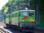 Doppeltraktion mit EGP Lok 60 (91 80 6142 128-0 D-EGP) + EGP Lok 61 (91 80 6142 118-9 D-EGP) am 25.05.12 Berlin Sch�nhauser Allee.