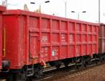 Offener G�terwagen der Eichholz Rail GmbH eingestellt mit der Nr.