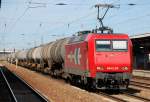 HGK 2002/145-Cl 012 (91 80 6145 090-7 D-HGK) mit Kesselwagenzug am 23.07.12 Bhf.