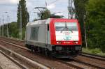 Die von Captrain geleaste ITL Lok 185 649-1 (91 80 6185 649-1 D-VC) am 11.06.12 Berlin-Karow.