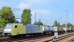 ITL 152 197-0 mit Containerzug am 09.09.16 Berlin-Springpfuhl.