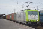 Captrain/ITL 185 649-1 mit Containerzug am 14.03.17 Bf.