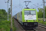 Captrain/ITL 185 649-1 mit Containerzug am 22.06.17 Bf.