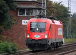 ITL Leasingtaurus der �BB, 1116 233-6 (Siemens, Bj.2004) auf Leerfahrt Richtung Bernau, 06.10.09 Berlin-Karow.