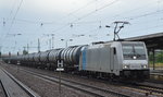 LEG mit der Railpoollok 185 674-9 und Kesselwagenzug am 27.07.16 Bf.