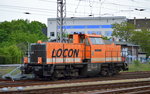 LOCON 213 (214 003-6) fährt zur Bereitstellung vom Lokdepot Berlin-Nöldnerplatz Richtung Bf.