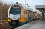 RE4 nach Ludwigsfelde mit ODEG-KISS ET 445.109 im Bhf.