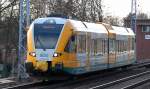 ODEG VT 646.040 auf Dienstfahrt Richtung Eberswalde aam 12.02.14 Berlin-Karow.
