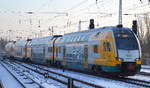 RE2 nach Wismar mit ODEG ET 445.107 am 10.01.17 Berlin-Grünau.