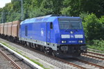 PRESS 246 049-2 (246 011-1) mit einem Güterzug Holz-Hackschnitzel am 22.06.16 Eichwalde bei Berlin.