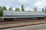 Speziell f�r RailAdventure entwickelt, diese Schiebewandwagen dienen als Schutzwagen f�r Triebwagen�berf�hrungen und sind einseitig daf�r extra mit Scharfenberg Kupplungen versehen und haben f�r