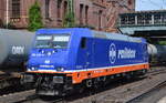 Raildox 185 419-9 am 20.06.17 Bf. Hamburg-Harburg.