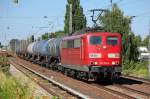 RBH 269/151 014-8 mit Kesswelwagenzug Richtung Karower Kreuz Berlin am 23.07.13