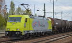 RHC 119 008-0 mit Kesselwagenzug am 20.04.17 Bf.