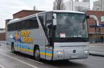 Ein MB Typ? Reisebus der Fa. BECKER REISEN im Auftrag von Veolia am 19.06.14 Berlin-Putlitzbrücke.