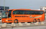 MB TRAVEGO Reisebus vom Veranstalter MERIDIAN REISEN GmbH, 26.09.12 Berlin-Beusselbr�cke.