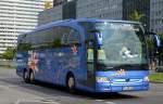 Ein sehr schöner MB TRAVEGO Reisebus vom Fuhrunternehmen REGIO BUS am 16.07.15 Berlin- Alexanderplatz.