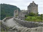 Eilean Donan Castle in Dornie am Loch Alsh.