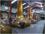 Bei Glenfiddich in Dufftown wird in grossem Stil Whisky gebrannt. (06.08.2008)